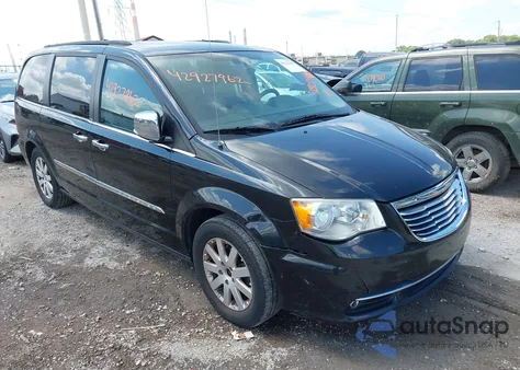 2011 Chrysler Town & Country Touring-L из США, поврежденный, VIN 2A4RR8DG1BR704228
